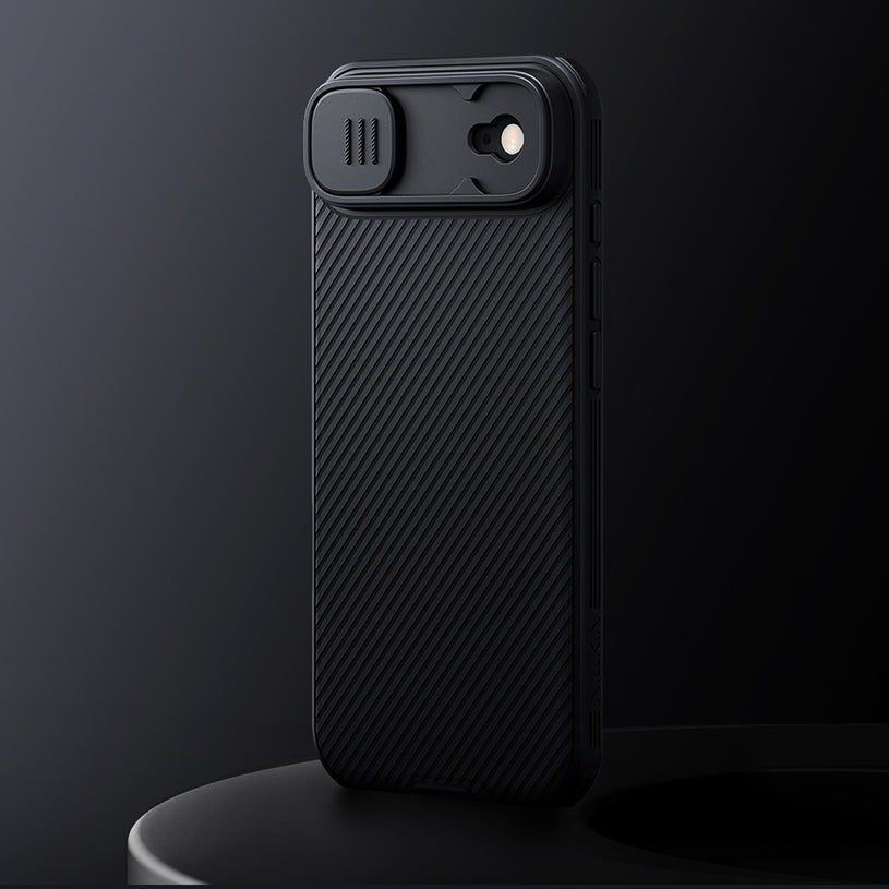 Handyhülle für iPhone Air, Nillkin CamShield Pro, Schwarz