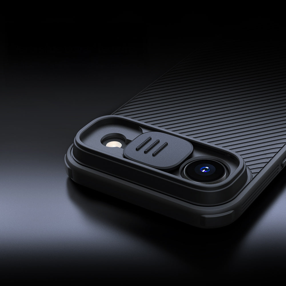 Handyhülle für iPhone Air, Nillkin CamShield Pro, Schwarz