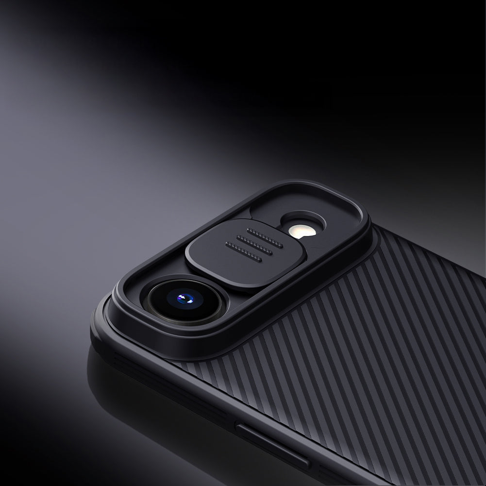 Handyhülle für iPhone Air, Nillkin CamShield Pro, Schwarz