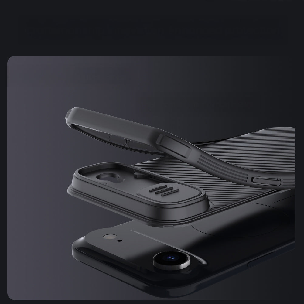 Handyhülle für iPhone Air, Nillkin CamShield Pro, Schwarz