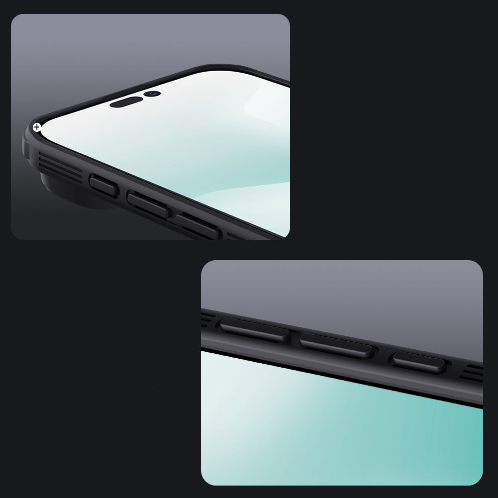 Handyhülle für iPhone Air, Nillkin CamShield Pro, Schwarz