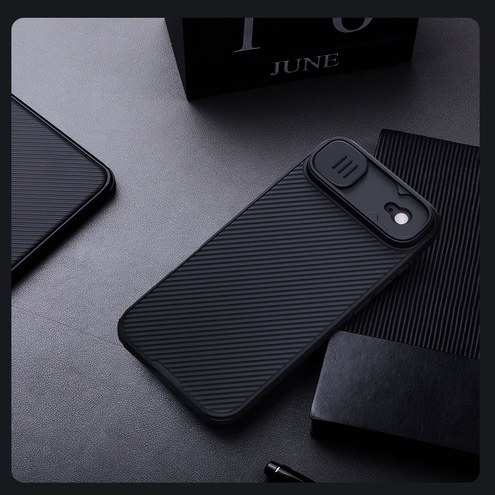 Handyhülle für iPhone Air, Nillkin CamShield Pro, Schwarz