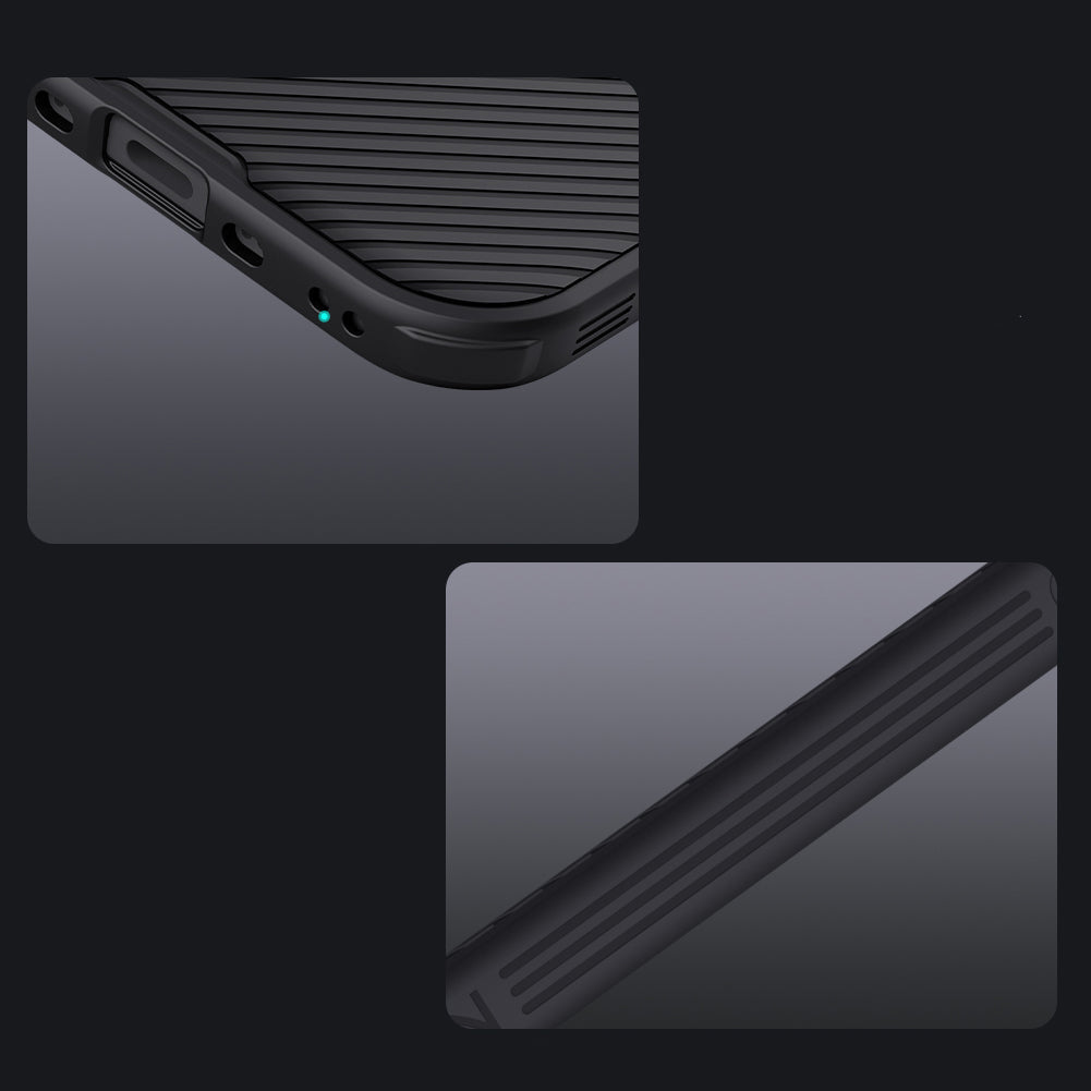 Handyhülle für iPhone Air, Nillkin CamShield Pro, Schwarz