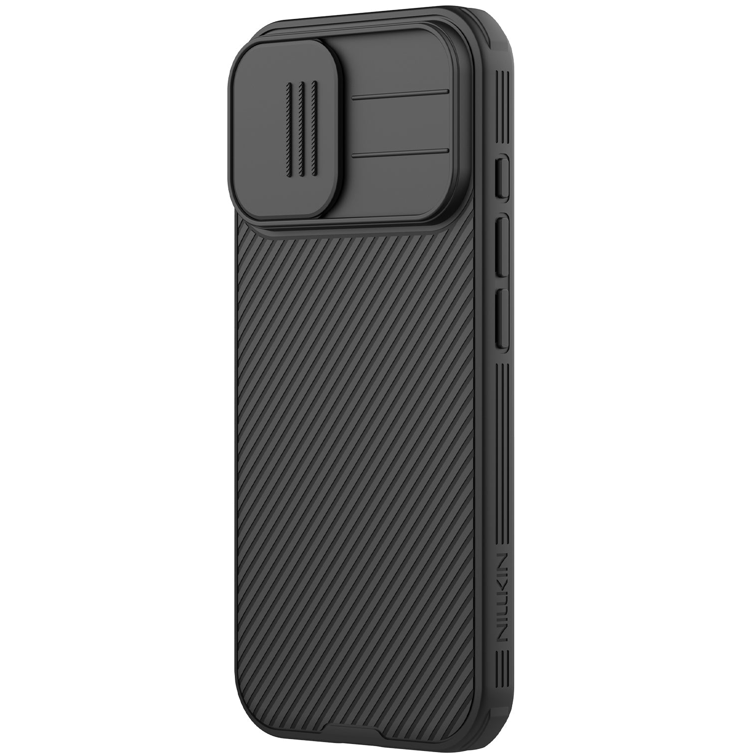 Handyhülle für iPhone 17, Nillkin CamShield Pro, Schwarz