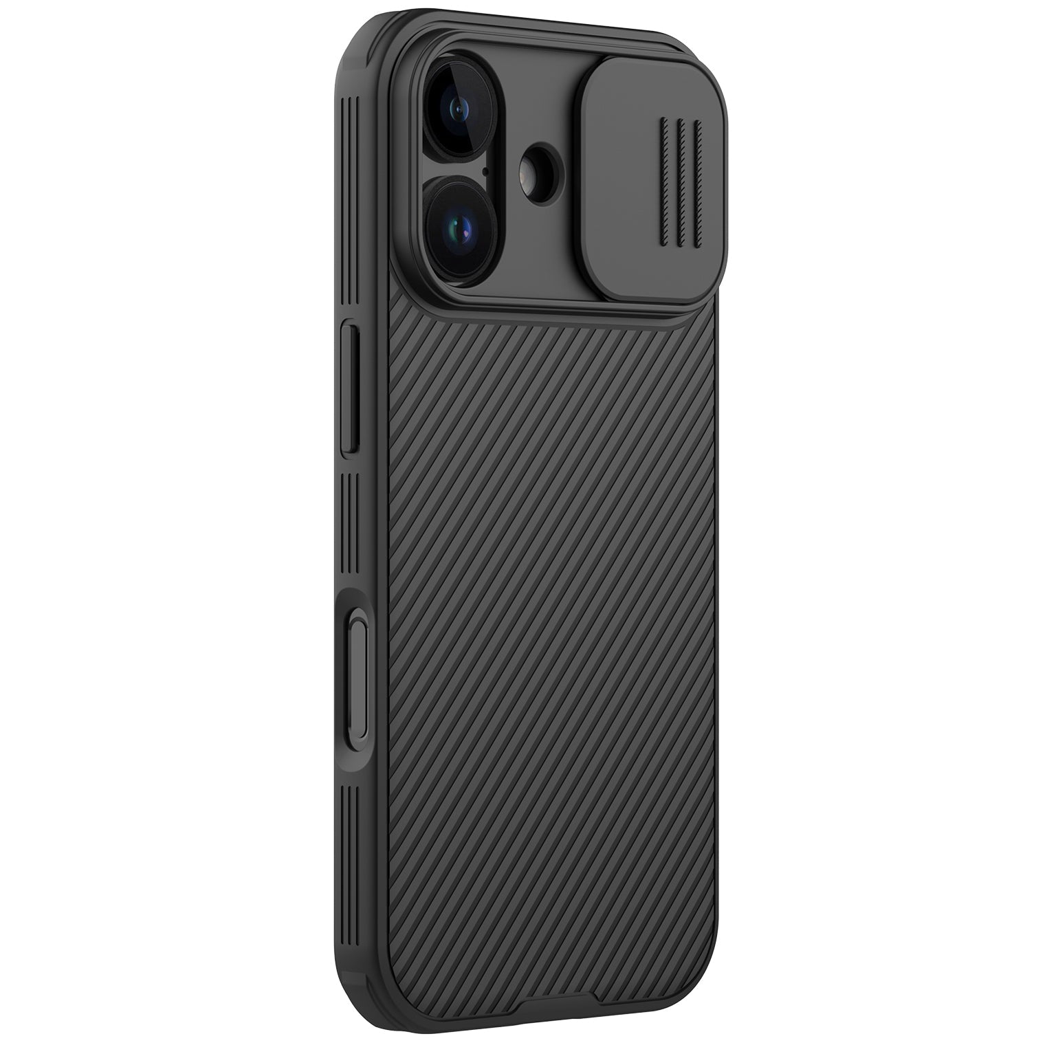 Handyhülle für iPhone 17, Nillkin CamShield Pro, Schwarz