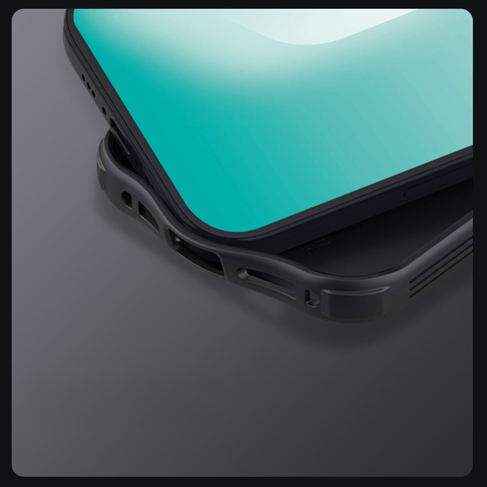 Handyhülle für iPhone 17, Nillkin CamShield Pro, Schwarz