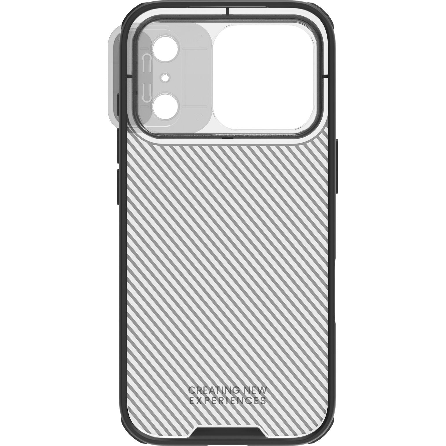 Handyhülle für iPhone 17 Pro, Nillkin CamShield Pro, Durchscheinend-Schwarz