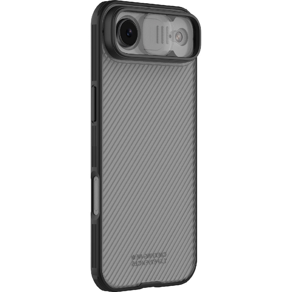 Handyhülle für iPhone Air, Nillkin CamShield Pro, Durchscheinend-Schwarz