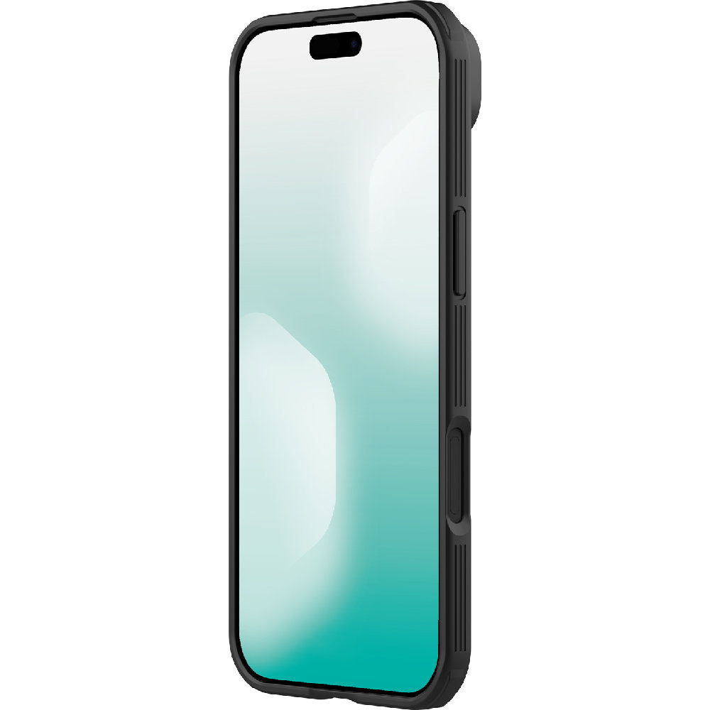 Handyhülle für iPhone Air, Nillkin CamShield Pro, Durchscheinend-Schwarz