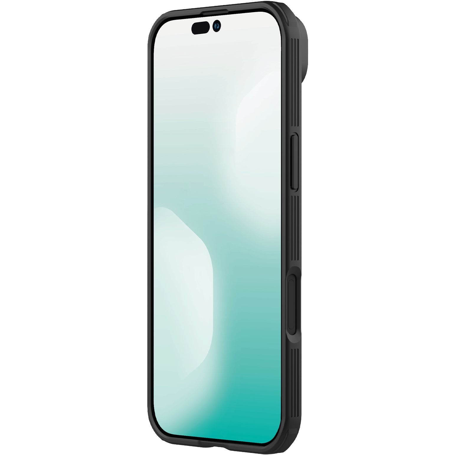 Handyhülle mit Kameraschutz für Apple iPhone Air mit MagSafe, Nillkin CamShield Pro Magnetic, Schwarz
