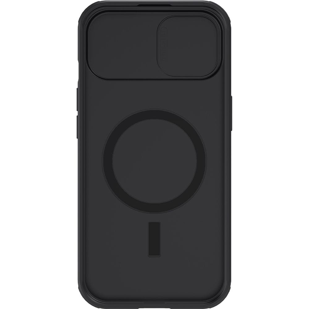Schutzhülle Nillkin CamShield Pro Magnetic MagSafe für iPhone 15 Plus, Schwarz