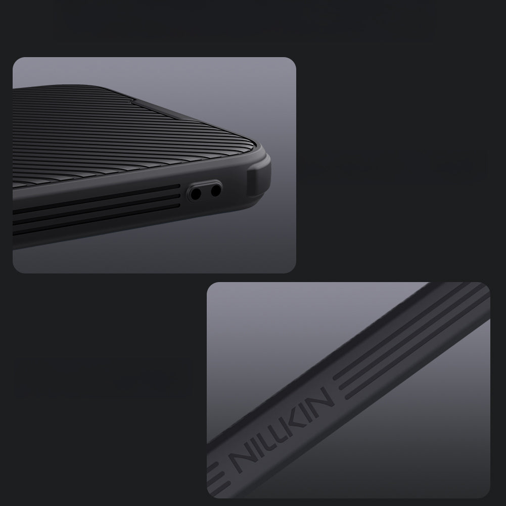 Handyhülle für Galaxy A36 mit MagSafe, Nillkin CamShield Pro Magnetic, Schwarz