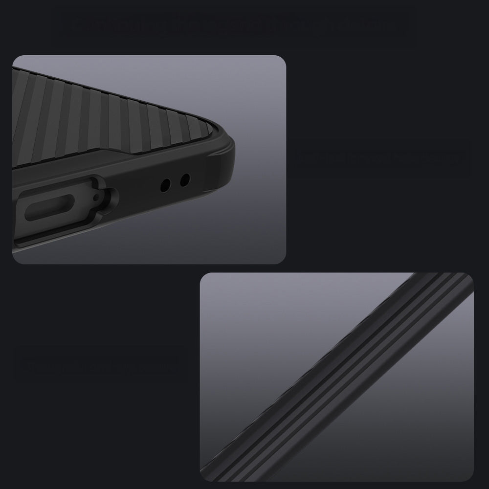 Handyhülle für Galaxy A57 5G, Nillkin CamShield Pro Magnetic mit MagSafe, Schwarz