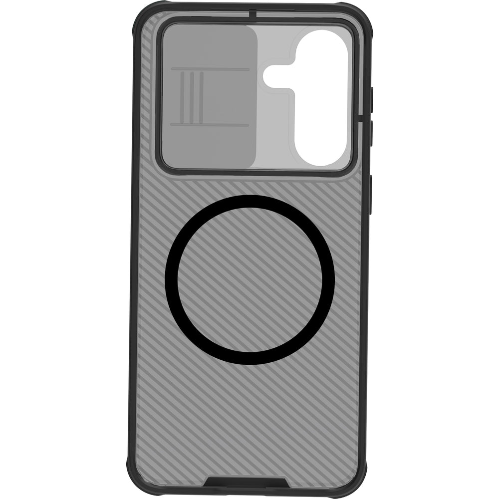 Handyhülle für Galaxy A57 5G, Nillkin CamShield Pro Magnetic mit MagSafe, Rauchfarben