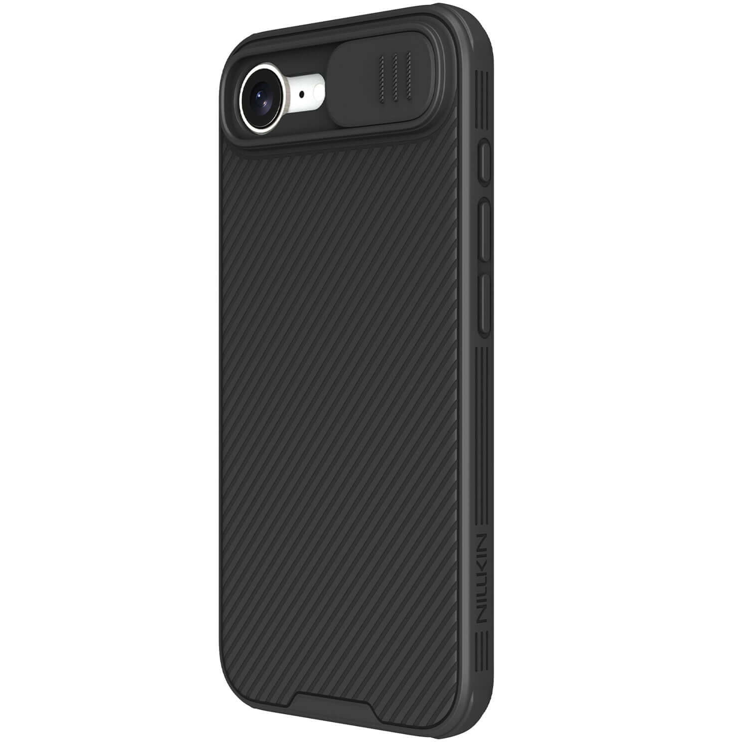 Handyhülle für iPhone 17e / 16e mit MagSafe, Nillkin CamShield Pro Magnetic, Schwarz