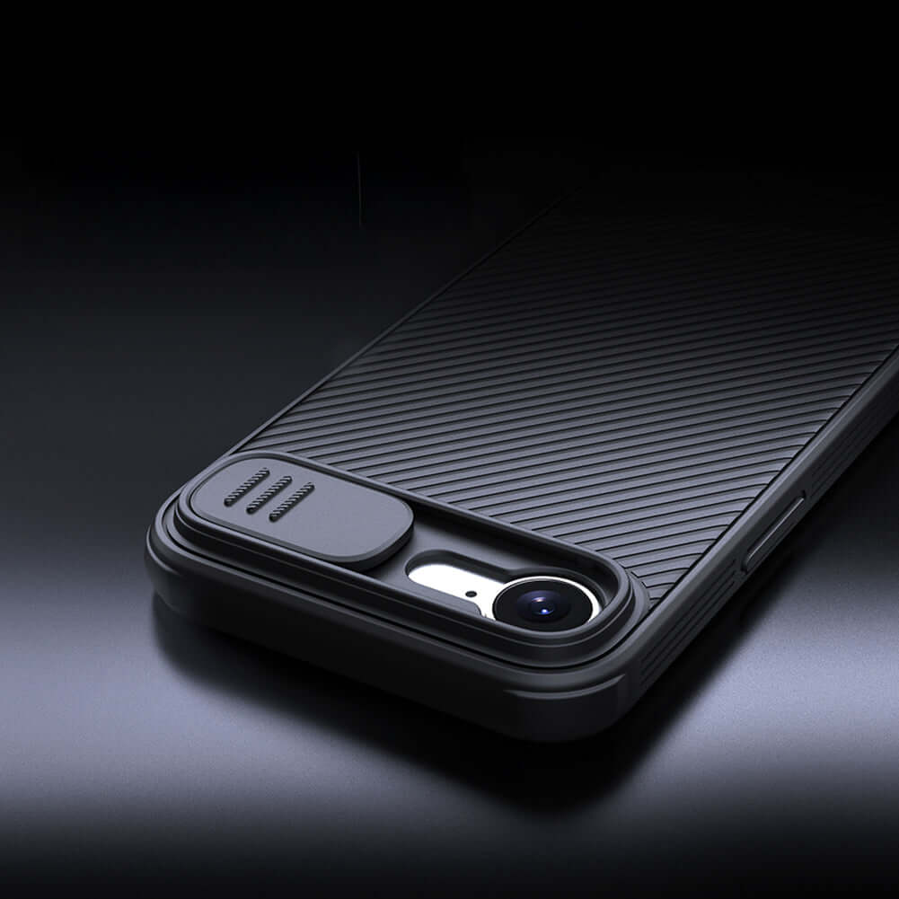 Handyhülle für iPhone 17e / 16e mit MagSafe, Nillkin CamShield Pro Magnetic, Schwarz
