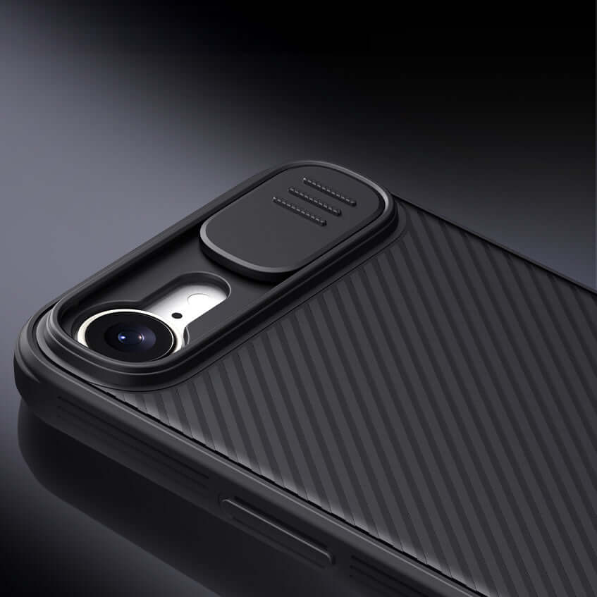 Handyhülle für iPhone 17e / 16e mit MagSafe, Nillkin CamShield Pro Magnetic, Schwarz