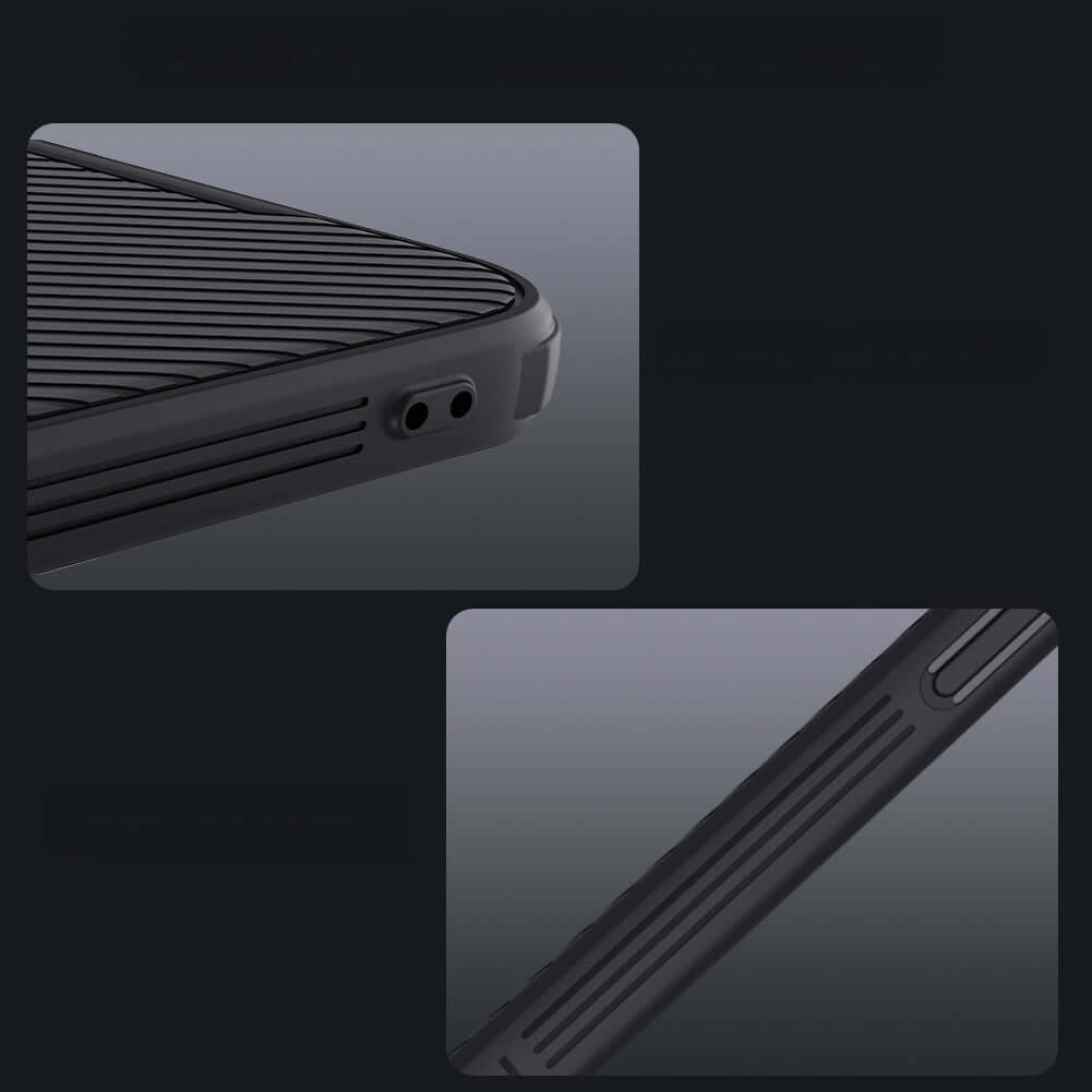 Handyhülle für iPhone 17e / 16e mit MagSafe, Nillkin CamShield Pro Magnetic, Schwarz