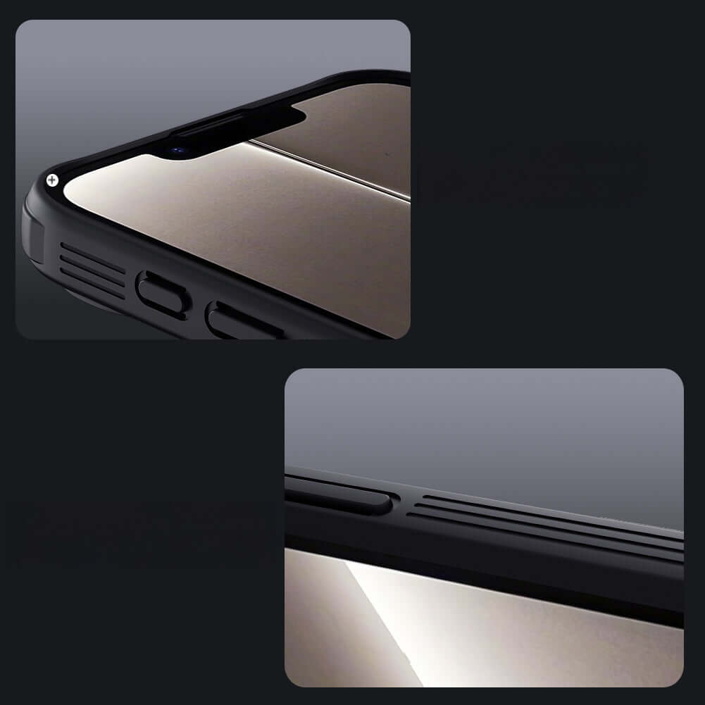 Handyhülle für iPhone 17e / 16e mit MagSafe, Nillkin CamShield Pro Magnetic, Schwarz