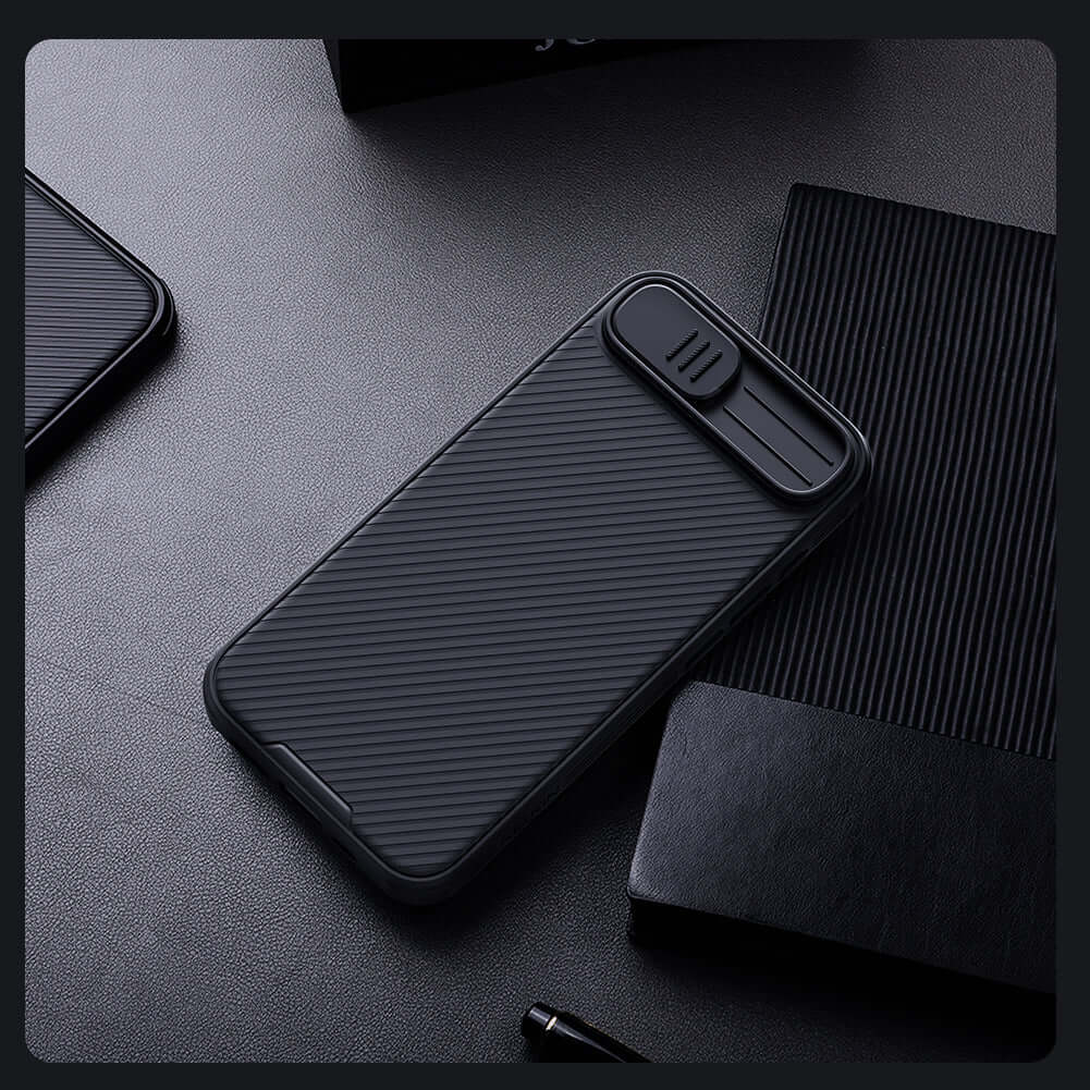 Handyhülle für iPhone 17e / 16e mit MagSafe, Nillkin CamShield Pro Magnetic, Schwarz