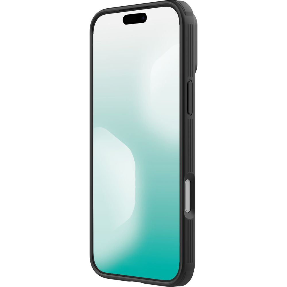 Handyhülle für iPhone 17 Pro Max, Nillkin CamShield Pro Magnetic mit MagSafe, Durchscheinend-Schwarz