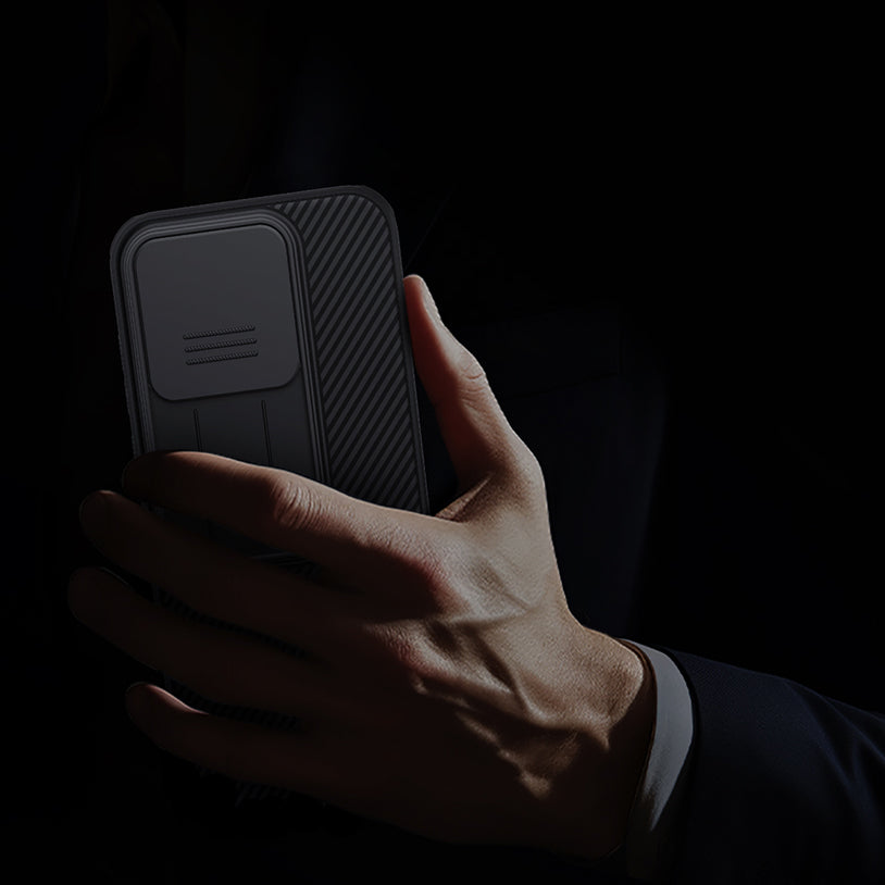 Handyhülle für OnePlus 15, Nillkin CamShield Pro, Schwarz