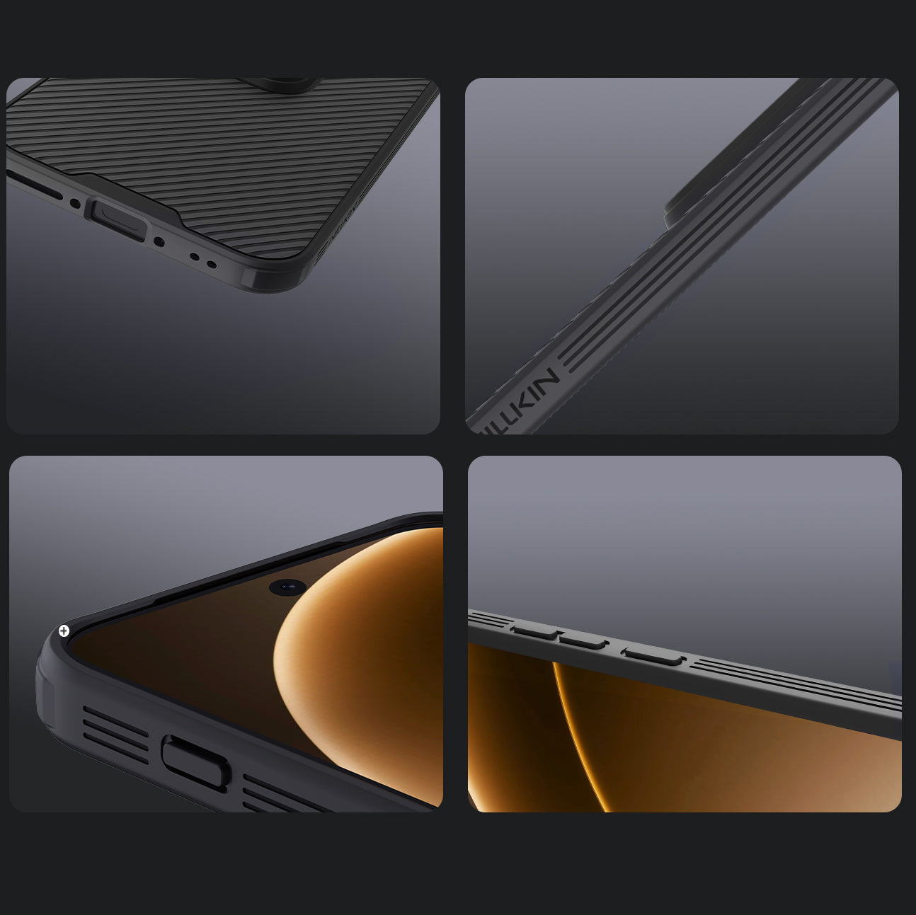 Handyhülle für OnePlus 15, Nillkin CamShield Pro, Schwarz