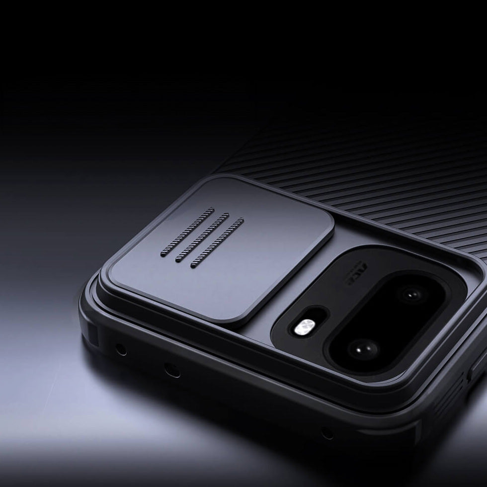 Handyhülle mit Kameraschutz für OnePlus 15R, Nillkin CamShield Pro, Schwarz