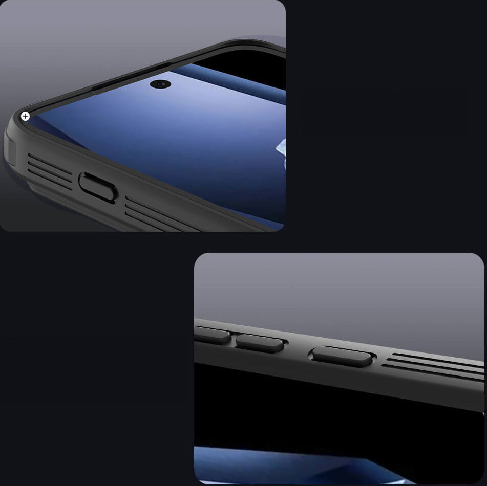 Handyhülle mit Kameraschutz für OnePlus 15R, Nillkin CamShield Pro, Schwarz