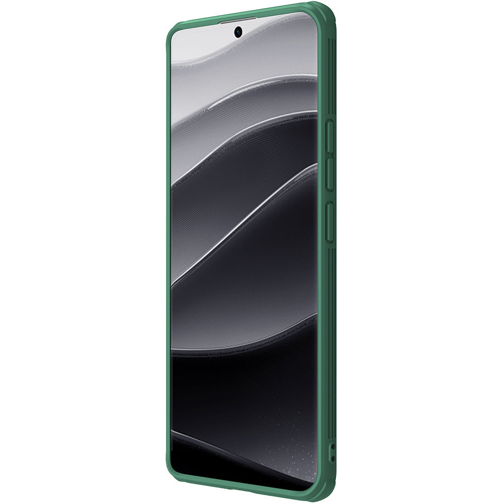 Handyhülle für Xiaomi Redmi Note 14 Pro Plus 5G, Nillkin CamShield Pro, Dunkelgrün