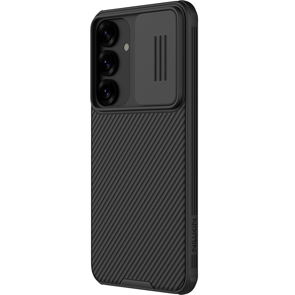 Handyhülle für Galaxy S25, Nillkin CamShield Pro, Schwarz