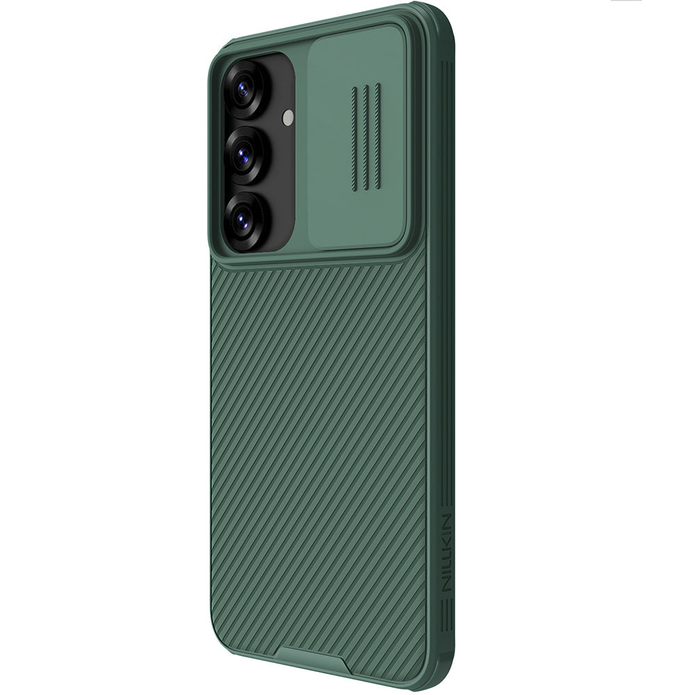 Handyhülle für Galaxy S25 Plus, Nillkin CamShield Pro, Dunkelgrün