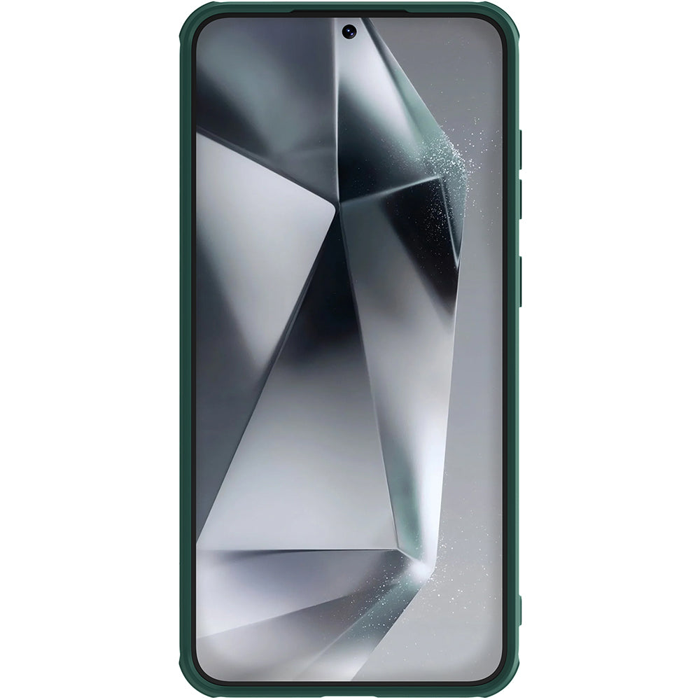 Handyhülle für Galaxy S25 Plus, Nillkin CamShield Pro, Dunkelgrün