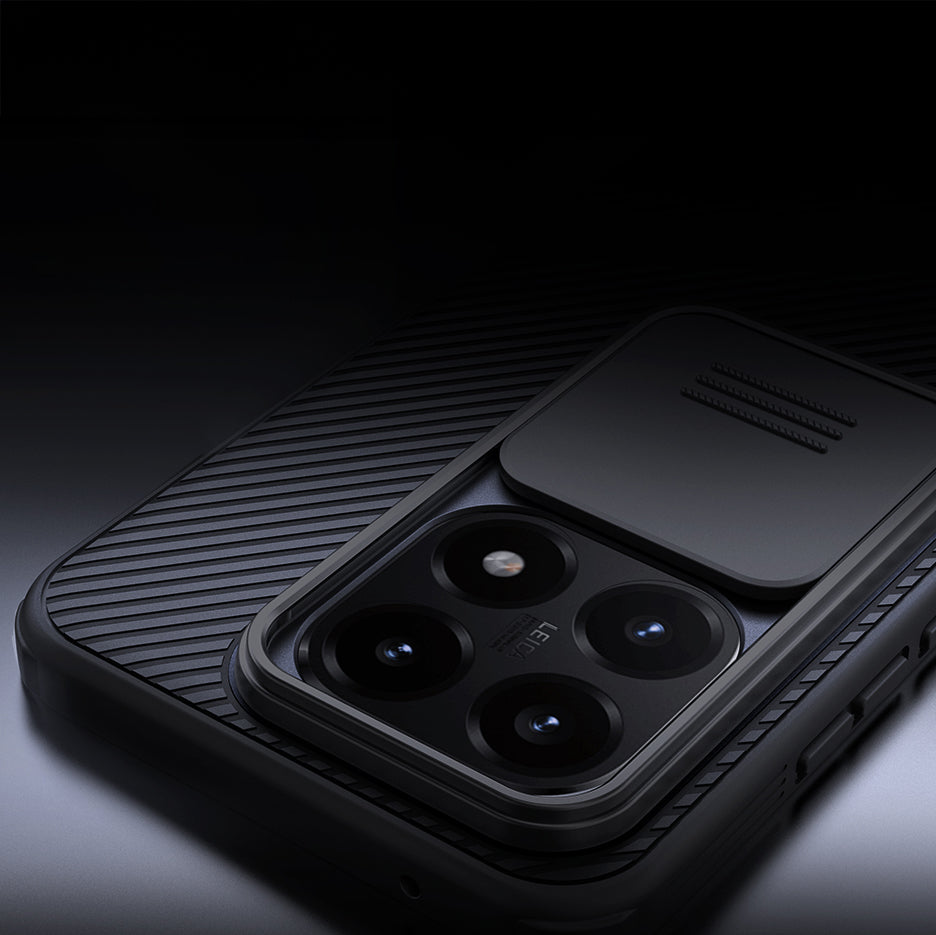 Handyhülle für Xiaomi 15T, Nillkin CamShield Pro, Schwarz