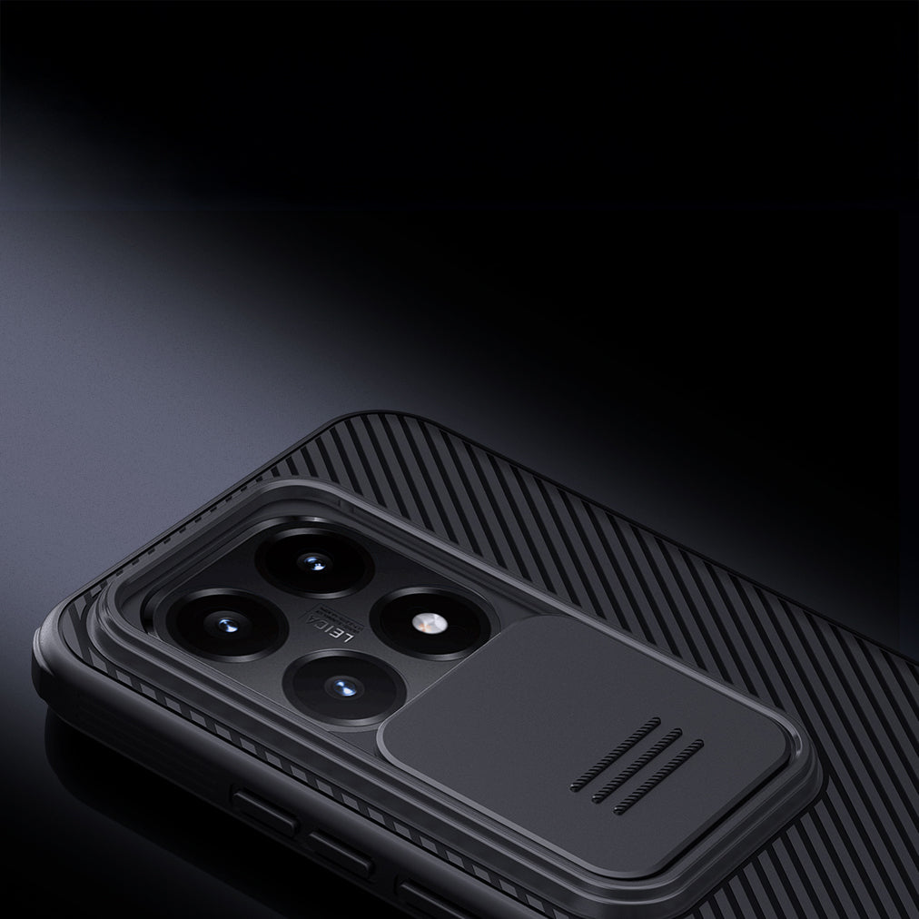 Handyhülle für Xiaomi 15T, Nillkin CamShield Pro, Schwarz