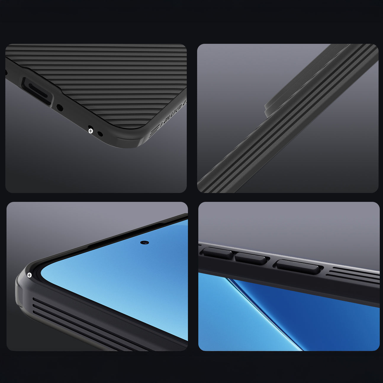 Handyhülle für Xiaomi 15T, Nillkin CamShield Pro, Schwarz