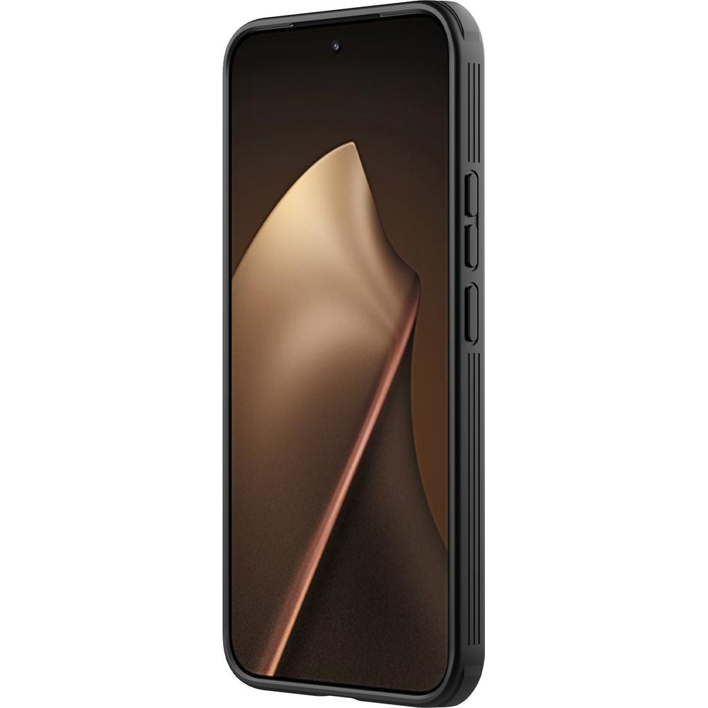 Handyhülle mit Kameraschutz für Xiaomi 15T Pro, Nillkin CamShield Pro, Durchscheinend mit schwarzen Rahmen