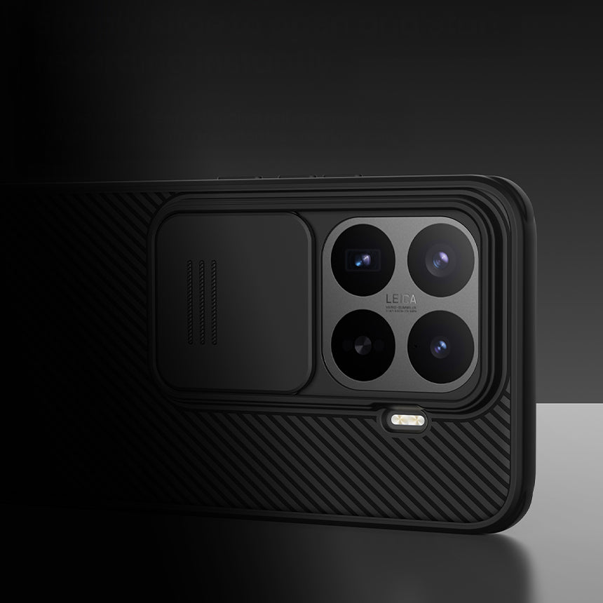 Handyhülle für Xiaomi 17T Pro, Nillkin CamShield Pro, Schwarz