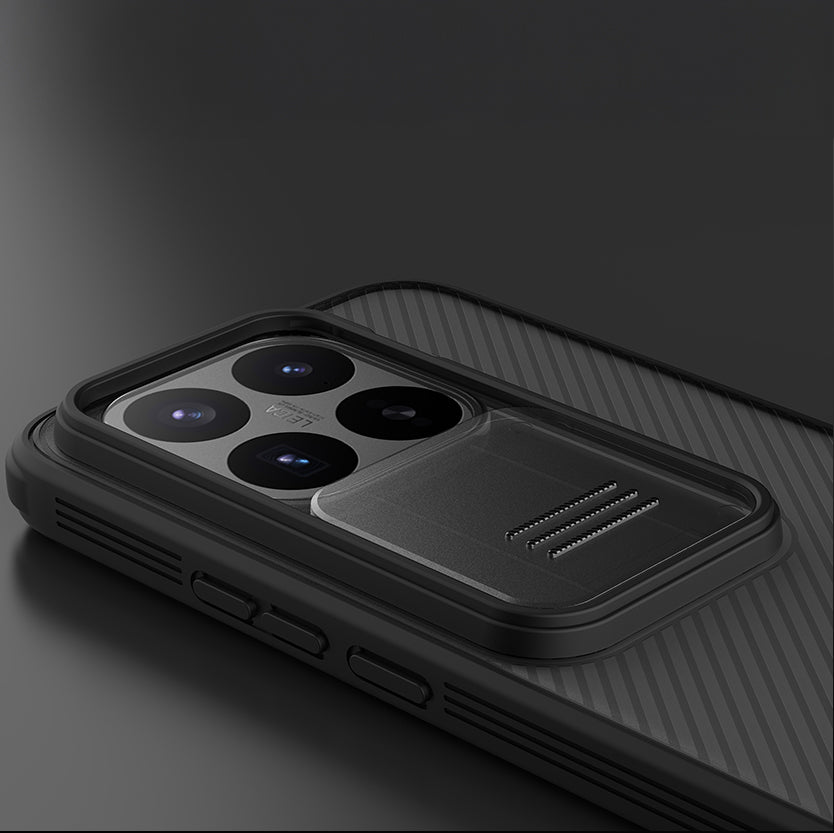 Handyhülle für Xiaomi 17T Pro, Nillkin CamShield Pro, Schwarz