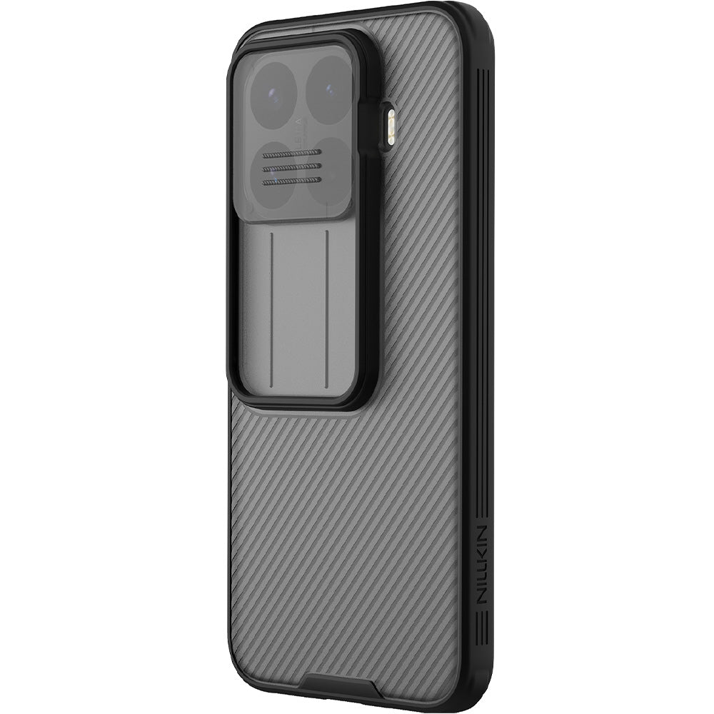 Handyhülle für Xiaomi 17T Pro, Nillkin CamShield Pro, Rauchfarben