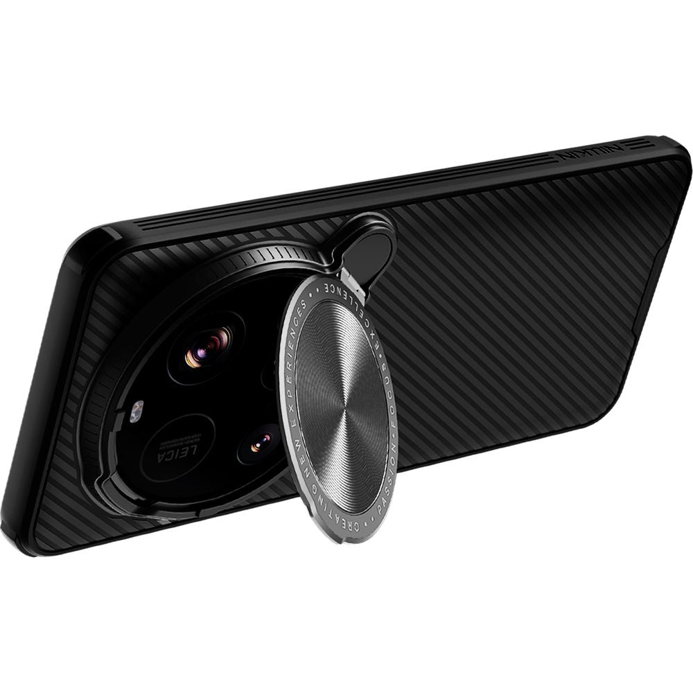 Handyhülle mit Kameraabdeckung für Xiaomi 15 Ultra, Nillkin CamShield Prop, Schwarz
