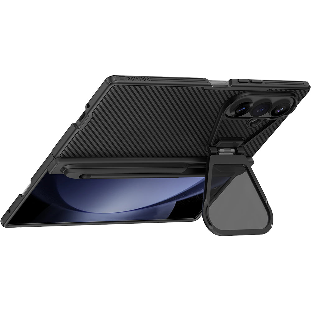 Handyhülle mit Stylus für Galaxy Z Fold8 Ultra, Nillkin CamShield Prop Magnetic mit MagSafe, Schwarz