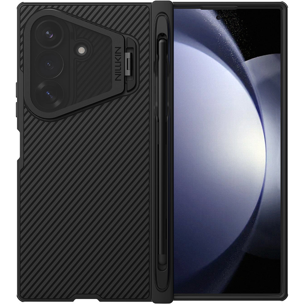 Handyhülle mit Stylus für Galaxy Z Fold8 Ultra, Nillkin CamShield Prop Magnetic mit MagSafe, Schwarz