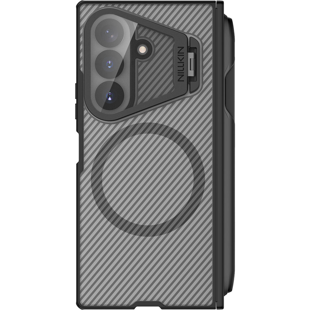 Handyhülle für Galaxy Z Fold8 Ultra, Nillkin CamShield Prop Magnetic mit MagSafe, Schwarz und Transparent