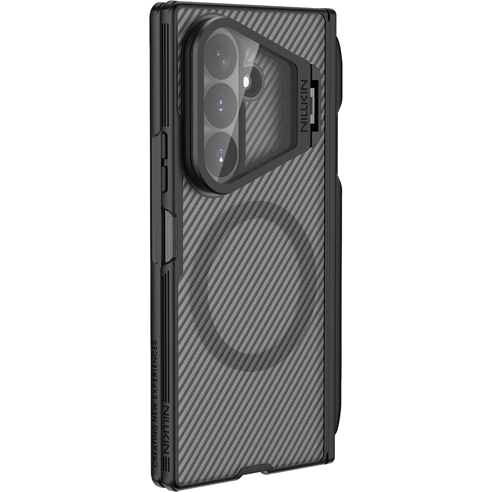 Handyhülle für Galaxy Z Fold8 Ultra, Nillkin CamShield Prop Magnetic mit MagSafe, Schwarz und Transparent