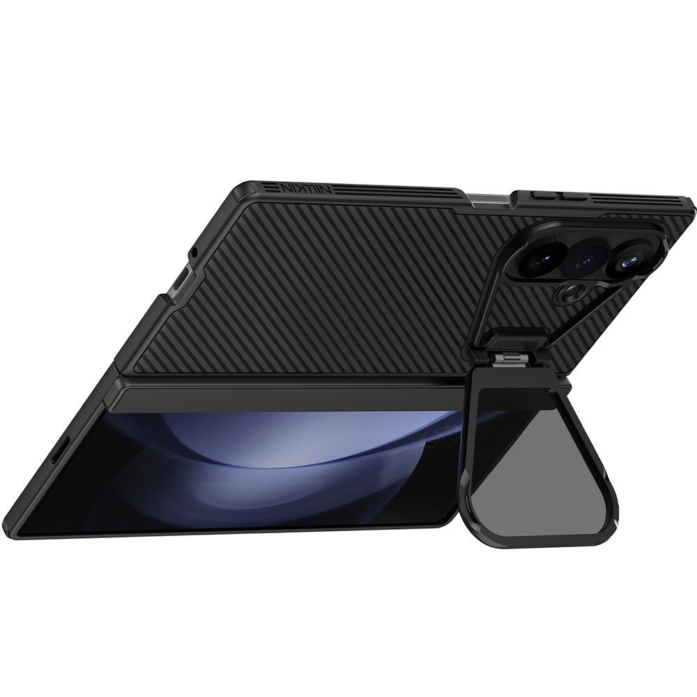 Handyhülle mit Kameraschutz für Galaxy Z Fold8 Ultra, Nillkin CamShield Prop Magnetic, Schwarz