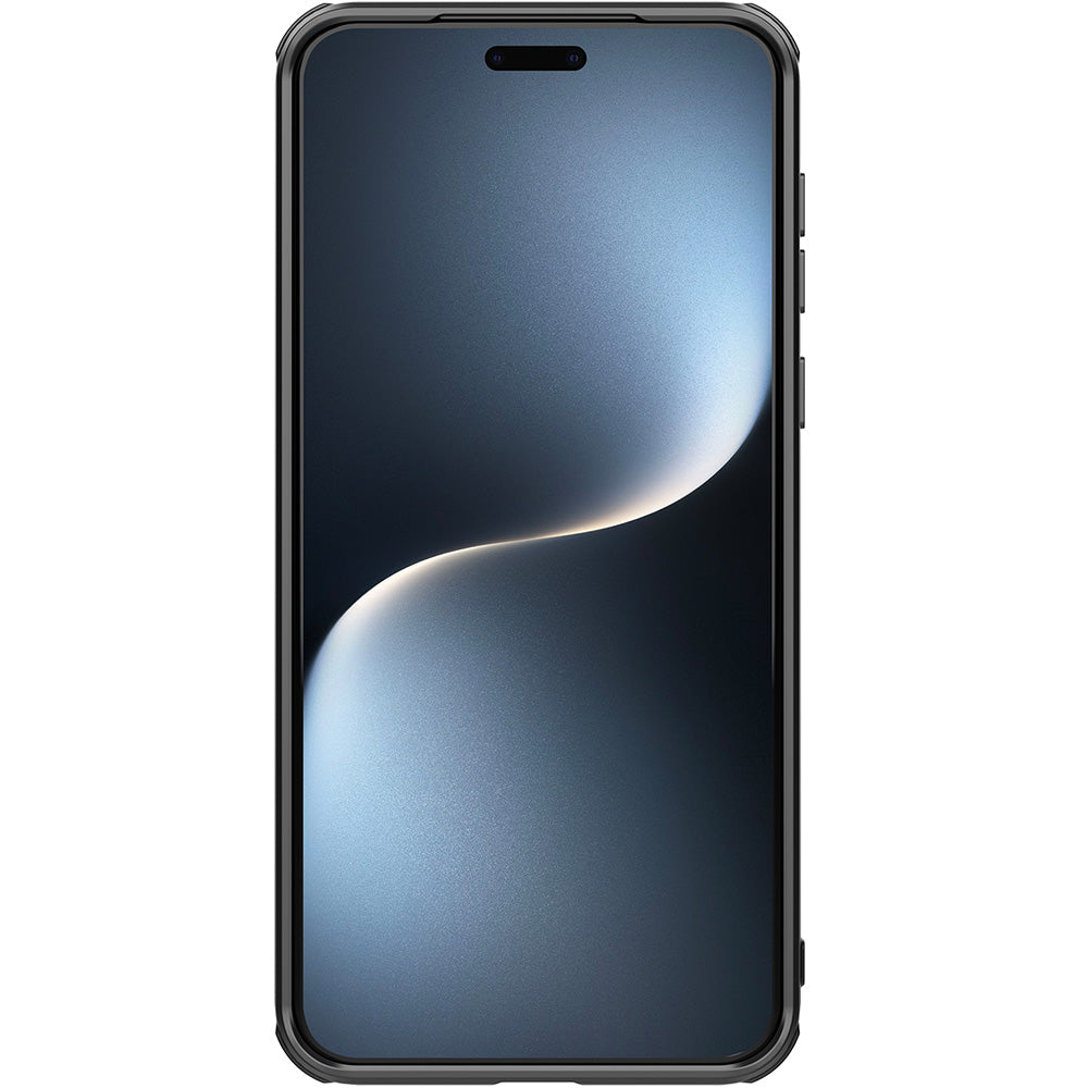 Handyhülle für Honor Magic7 Pro, Nillkin CamShield Prop Magnetic mit MagSafe, Transluzent mit Schwarz