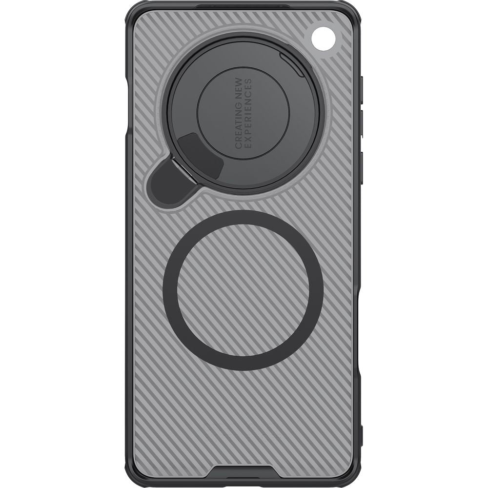 Handyhülle für Oppo Find X8 Pro, Nillkin CamShield Prop Magnetic mit MagSafe, Rauchfarben-Schwarz
