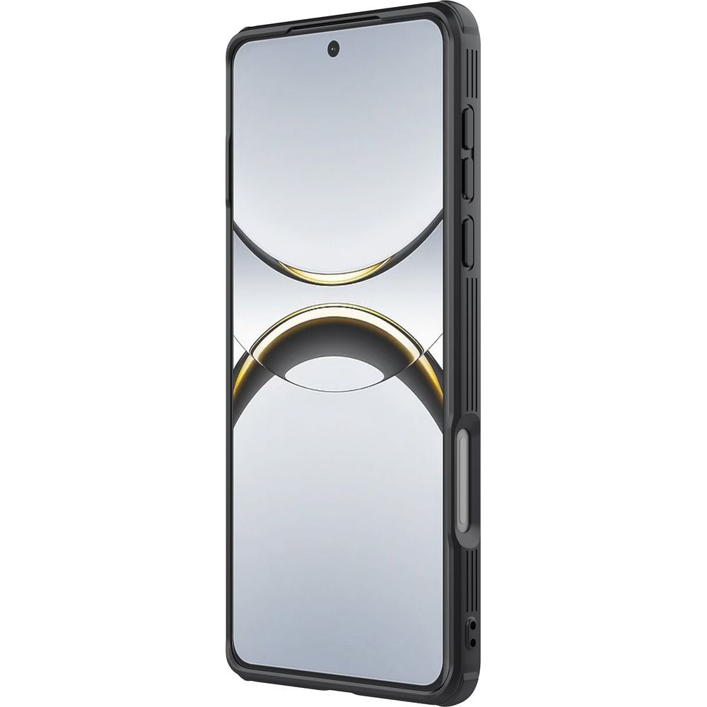 Handyhülle für Oppo Find X8 Pro, Nillkin CamShield Prop Magnetic mit MagSafe, Rauchfarben-Schwarz