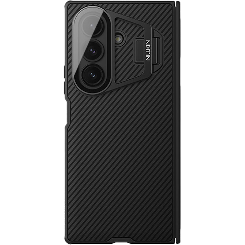 Handyhülle mit Kameraschutz für Galaxy Z Fold7, Nillkin CamShield Prop Magnetic, Schwarz
